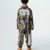 Astro-Coach-Jacke für Kinder mit Baum-Camo-Arch Logo Astro-Coach-Jacke für Kinder mit Baum-Camo-Arch Logo