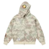 Baumwoll-Hoodie mit durchgehendem Reißverschluss Baumwoll-Hoodie mit durchgehendem Reißverschluss