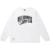 Baumwoll-Langarm-T-Shirt mit Arch Logo