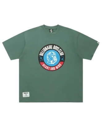 Baumwoll-T-Shirt „Heart & Mind“