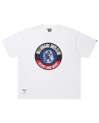 Baumwoll-T-Shirt „Heart & Mind“