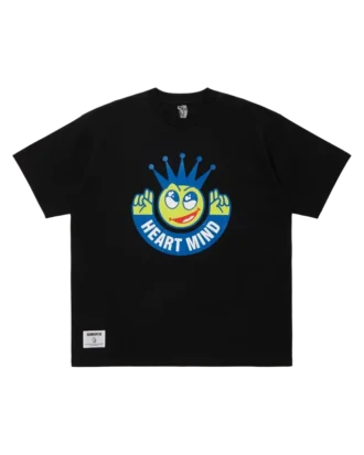Baumwoll-T-Shirt „Heart Mind“