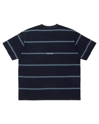 Baumwoll-T-Shirt mit Bordüre