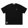 Baumwoll-T-Shirt mit gesticktem Logo „Running Dog“
