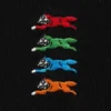 Baumwoll-T-Shirt mit gesticktem Logo „Running Dog“