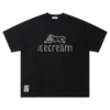 Baumwoll-T-Shirt „Running Dog“