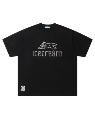 Baumwoll-T-Shirt „Running Dog“