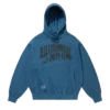 Überfärbter Hoodie mit Arch Logo