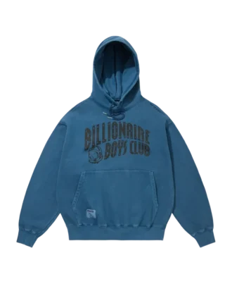 Überfärbter Hoodie mit Arch Logo