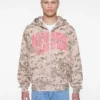 Camo-Hoodie mit Reißverschluss Camo-Hoodie mit Reißverschluss