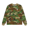 Camo-Waffel-Langarm-T-Shirt