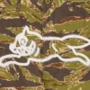 Cargohose mit Tigerstreifen Cargohose mit Tigerstreifen