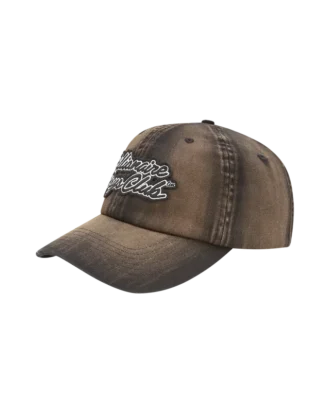 Dad-Cap mit Script-Spray-Fade