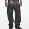 Daicock bedruckte Baggy-Jeans Daicock bedruckte Baggy-Jeans