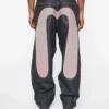 Daicock bedruckte Baggy-Jeans Daicock bedruckte Baggy-Jeans