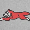 Damen-Baby-T-Shirt mit Running Dog Damen-Baby-T-Shirt mit Running Dog