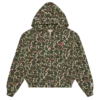 Damen-Kapuzenjacke mit Reißverschluss im Camo-Look Damen-Kapuzenjacke mit Reißverschluss im Camo-Look