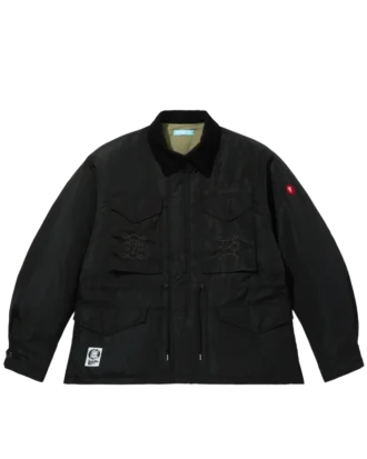 Daunenjacke M-65 mit gesticktem Logo