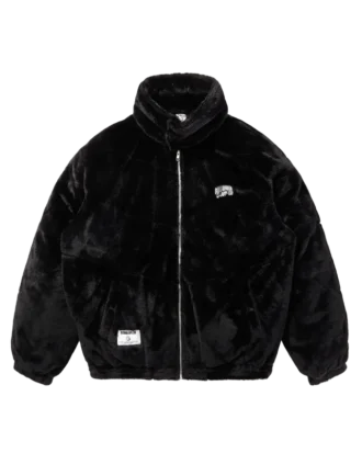 Daunenjacke mit Pelz