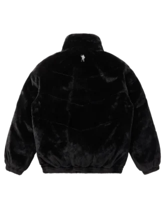 Daunenjacke mit Pelz
