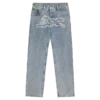Denim-Hose mit aufgesetzter „Running Dog“-Applikation Denim-Hose mit aufgesetzter „Running Dog“-Applikation