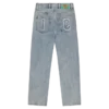 Denim-Hose mit aufgesetzter „Running Dog“-Applikation Denim-Hose mit aufgesetzter „Running Dog“-Applikation