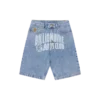 Denim-Shorts mit verblasstem Arch Logo Denim-Shorts mit verblasstem Arch Logo