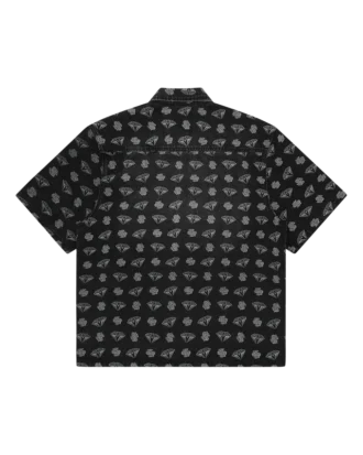 Diamonds & Dollars Oversize-Jeanshemd