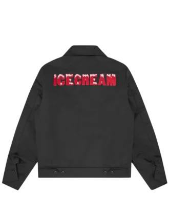 Drippy gesteppte Arbeitsjacke