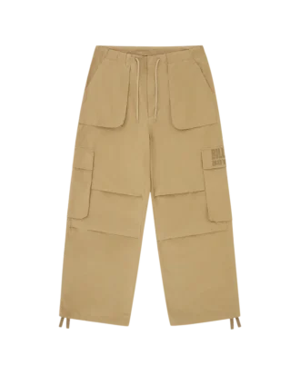 Gerade geschnittene Parachute-Hose mit Straight Logo