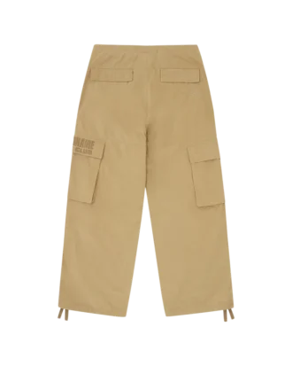 Gerade geschnittene Parachute-Hose mit Straight Logo