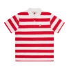 Gestreiftes Popsicle-Poloshirt für Damen Gestreiftes Popsicle-Poloshirt für Damen