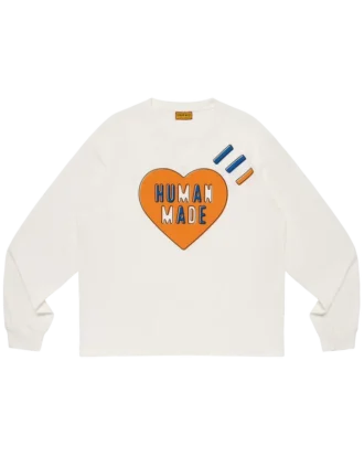 Grafik-Langarm-T-Shirt