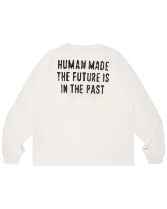 Grafik-Langarm-T-Shirt