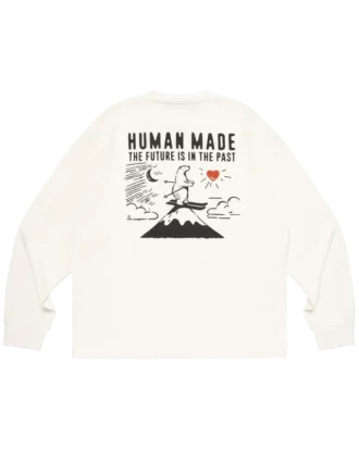 Grafik-Langarm-T-Shirt #4