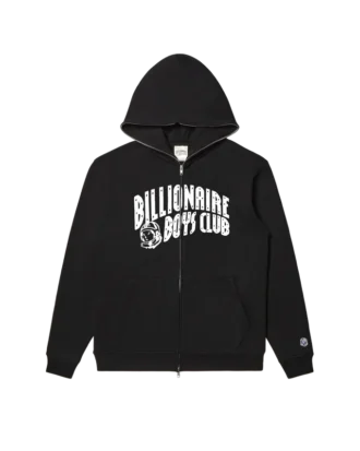 Hoodie mit durchgehendem Reißverschluss und klassischem Curve Logo
