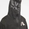 Hoodie mit Logo, gestickter Möwe und Aufdruck