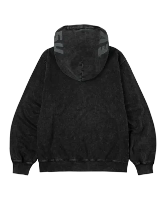 Hoodie mit Logo, gestickter Möwe und Aufdruck