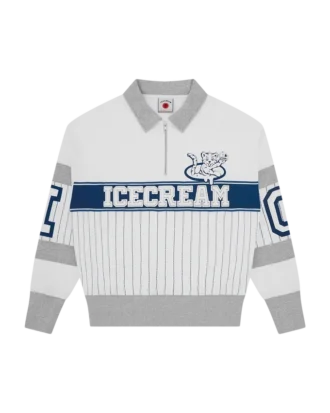 Ic Cubs mit Kragen und Viertelreißverschluss