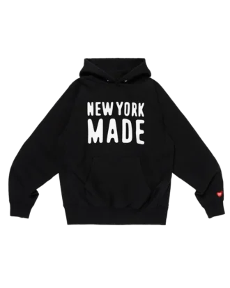 In New York hergestellter Heavyweight-Hoodie