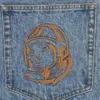 Jeanshose mit verblasstem Arch Logo Jeanshose mit verblasstem Arch Logo