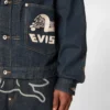 Jeansjacke mit Möwenprint & Stickerei Jeansjacke mit Möwenprint & Stickerei