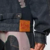 Jeansjacke mit Möwenprint & Stickerei Jeansjacke mit Möwenprint & Stickerei