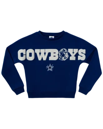 Kinder-Sweatshirt mit Rundhalsausschnitt der Dallas Cowboys