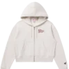 Klassischer BGC-Hoodie mit durchgehendem Reißverschluss für Damen Klassischer BGC-Hoodie mit durchgehendem Reißverschluss für Damen