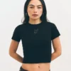 Klassisches Baby-T-Shirt für Damen