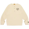 Langarm-T-Shirt mit Henley-Ausschnitt Langarm-T-Shirt mit Henley-Ausschnitt
