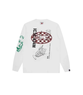 Langarm-T-Shirt mit verschiedenen Grafiken