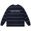 Langärmliges T-Shirt mit Baumwollbordüre