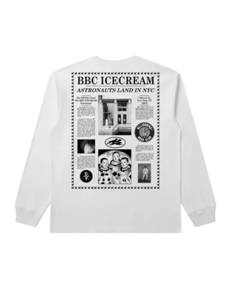 Newspaper LS-T-Shirt